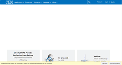Desktop Screenshot of cem.com