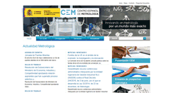Desktop Screenshot of cem.es